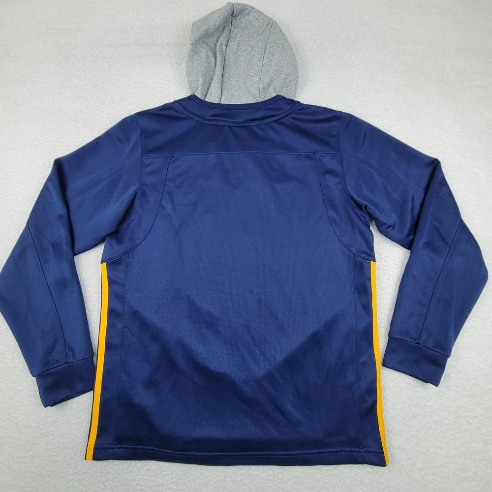 Nashville Predators Hoodie Mens Medium Adidas NHL Pullover AEROREADY 2021‎